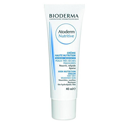 Bioderma - Výživný zklidňující krém na suchou pokožku tváře Atoderm Nutritive (High Nutrition Cream) 40 ml