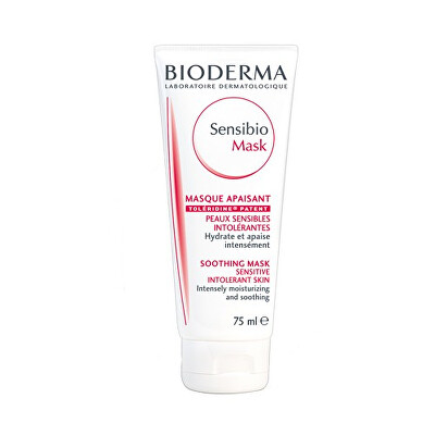 Bioderma - Zklidňující hydratační maska pro citlivou pleť Sensibio (Soothing Mask) 75 ml