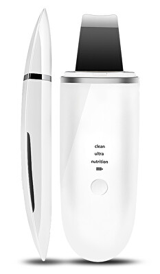 BeautyRelax - Ultrazvuková špachtle Peel&Lift Premium bílá BR-1530