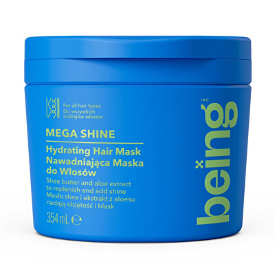 Being - Maska na vlasy Mega Shine Hydrating Hair Mask 354 ml