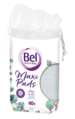 Bel - Oválné odličovací tampony Maxi Face & Body Cosmetic 40 ks