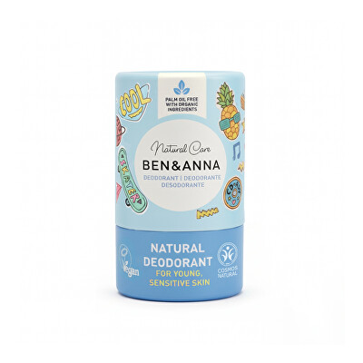 BEN & ANNA - Dětský přírodní deodorant Natural Deodorant 25 g
