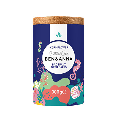BEN & ANNA - Sůl do koupele Cornflower Bath Salts 300 g