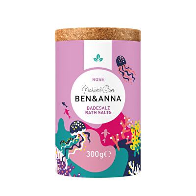 BEN & ANNA - Sůl do koupele Rose Bath Salts 300 g