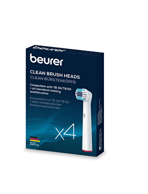 Beurer - Náhradní kartáčkové hlavice Clean 4 ks