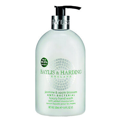 Baylis & Harding - Antibakteriální tekuté mýdlo na ruce Jasmín a jablečný květ Anti-Bacterial Hand Wash 500 ml