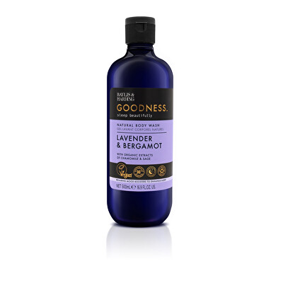 Baylis & Harding - Gel de duș Lavandă a Bergamot Goodness Sleep (Natura Body Wash) 500 ml
