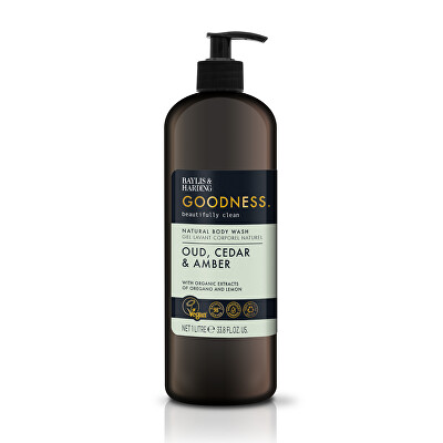 Baylis & Harding - Sprchový gél Oud, céder a ambra Body Wash 1000 ml