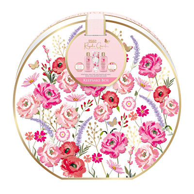 Baylis & Harding - Sada péče o tělo v květinovém boxu Royale Garden 5 ks