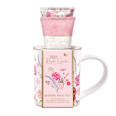 Baylis & Harding - Dárková sada péče o tělo v hrníčku Royale Garden 2 ks