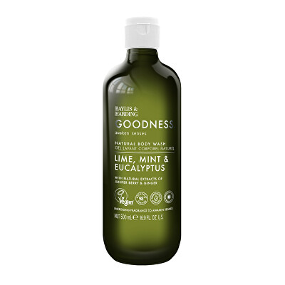 Baylis & Harding - Gel de duș Goodness Awaken Lime, Mentă & Eucalipt 500 ml