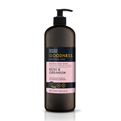 Baylis & Harding - Sprchový gel Růže & Geránium Body Wash 1000 ml