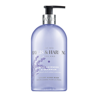Baylis & Harding - Tekuté mýdlo na ruce Levandule & Geranium Hand Wash 500 ml