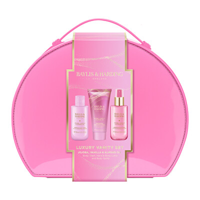 Baylis & Harding - Ajándékszett táskában Jojoba, Vanilla & Almond Oil 3 db
