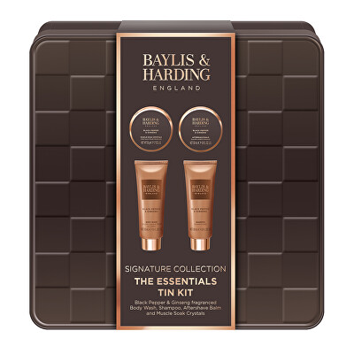 Baylis & Harding - Dárková sada Černý pepř & Ženšen 4 ks