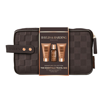 Baylis & Harding - Dárková sada koupelové péče Černý pepř & Ženšen 3 ks