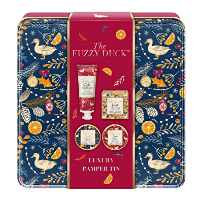 Baylis & Harding - Dárková mini sada v plechové dóze The Fuzzy Duck 4 ks