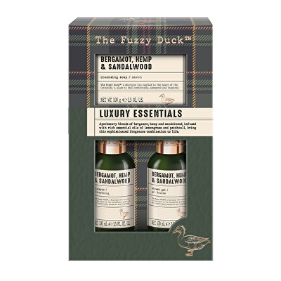 Baylis & Harding - Dárková sada Bergamot, Hemp & Sandalwood 3 ks