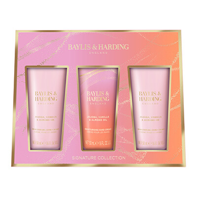 Baylis & Harding - Dárková sada Jojoba, Vanilka & Mandlový olej 3 × 50 ml