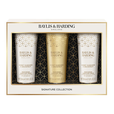 Baylis & Harding - Darčeková sada krémov na ruky Mandarinka & Grapefruit 3 ks