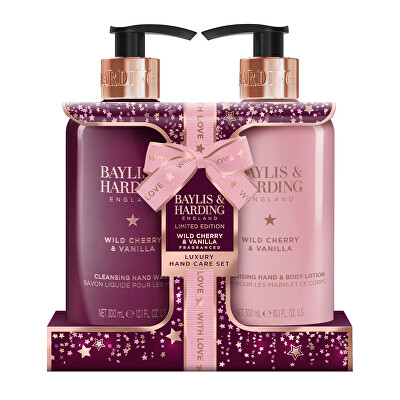 Baylis & Harding - Dárková sada péče o ruce Wild Cherry & Vanilla 2 ks