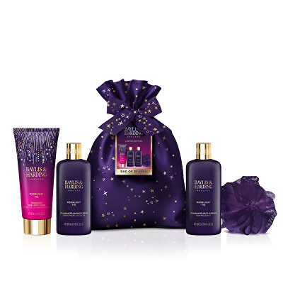 Baylis & Harding - Dárková sada péče o tělo Fík & Granátové jablko 4 ks