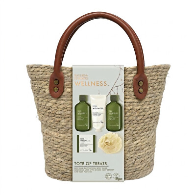 Baylis & Harding - Dárková sada péče o tělo v tašce Ginger, Lime & Basil 5 ks