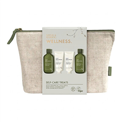Baylis & Harding - Dárková sada péče o tělo v taštičce Ginger, Lime & Basil 4 ks