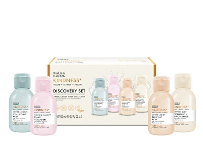 Baylis & Harding - Dárková sada sprchových gelů Kindness+ Discovery Gift Set 4 x 100 ml