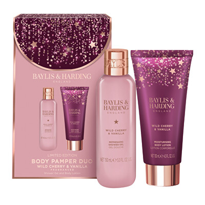Baylis & Harding - Darčeková sada Wild Cherry & Vanilla 2 ks