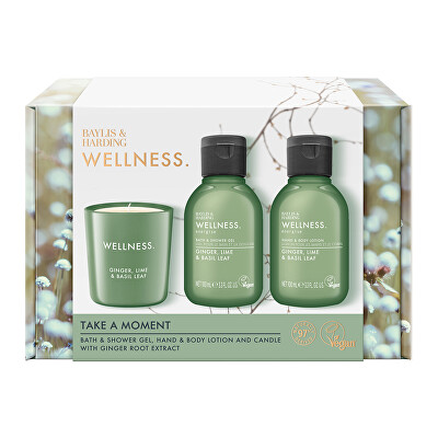 Baylis & Harding - Dárková sada Zázvor, Limetka & Bazalka 3 ks
