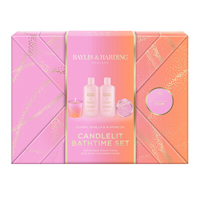 Baylis & Harding - Dárková sada Jojoba, Vanilka & Mandlový olej 4 ks