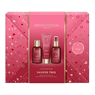 Baylis & Harding - Dárková sada Midnight Cherry Set 3 ks