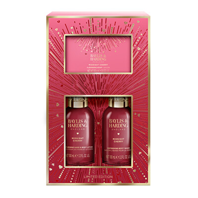 Baylis & Harding - Dárková sada Midnight Cherry 3 ks