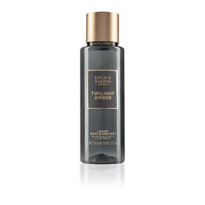 Baylis & Harding - Mlha na tělo a vlasy The Edit Twilight Amber (Luxury Body & Hair Mist) 250 ml