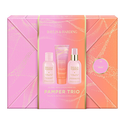 Baylis & Harding - Sada péče o tělo Jojoba, Vanilka & Mandlový olej 3 ks