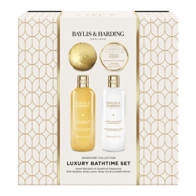 Baylis & Harding - Dárková sada koupelové péče Mandarinka & Grapefruit 4 ks