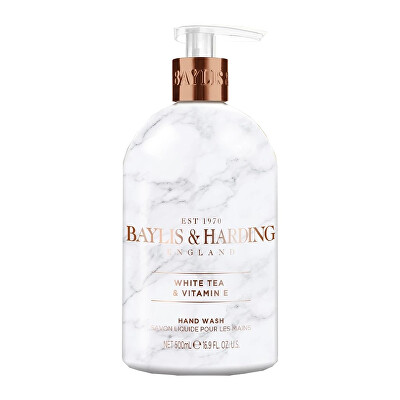 Baylis & Harding - Tekuté mýdlo na ruce White tea & Neroli (Luxury Hand Cream) 500 ml