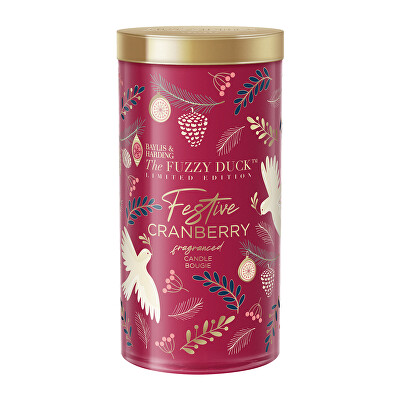 Baylis & Harding - Vonná svíčka Zimní království Festive Cranberry (Fragranced Candle) 390 g