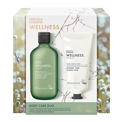Baylis & Harding - Dárková sada Zázvor, Limetka & Bazalka 2 ks