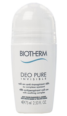 Biotherm - 48hodinový zklidňující antiperspirant Deo Pure Invisible (Roll-On) 75 ml