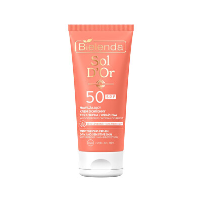 Bielenda - Fényvédő arckrém SPF 50 Moisturizing Cream 50 ml