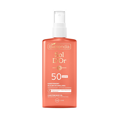 Bielenda - Napozó testolaj SPF 50 Carotene Body Oil 150 ml