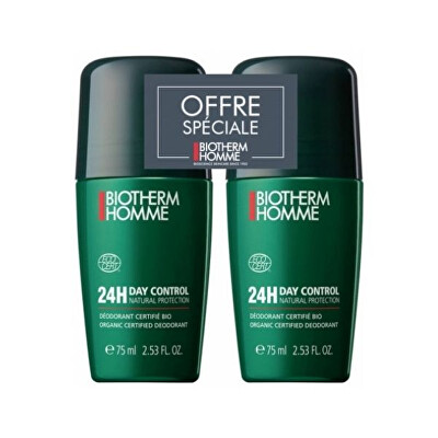 Biotherm - Sada kuličkových deodorantů Homme (24H Day Control) 2 x 75 ml