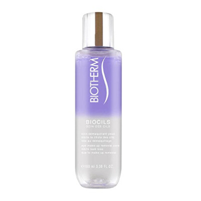 Biotherm - Dvoufázový odličovač očního make-upu pro redukci vypadávání řas Biocils (Eye Make-Up Removal Care) 100 ml
