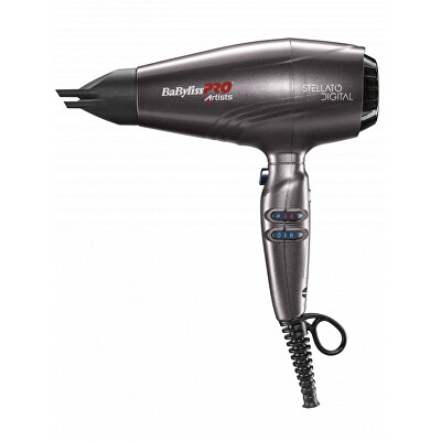 BaByliss PRO - 2. JAKOST -  Vysoušeč vlasů Stellato Digital Ionic BAB7500IE