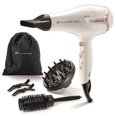 Bellissima - Vysoušeč vlasů s kartáčem 11994 K9 2600 ION