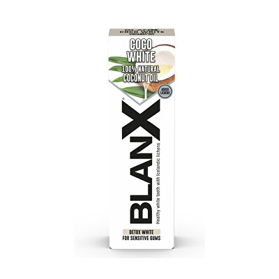 BlanX - Bieliaca zubná pasta Coco White 75 ml