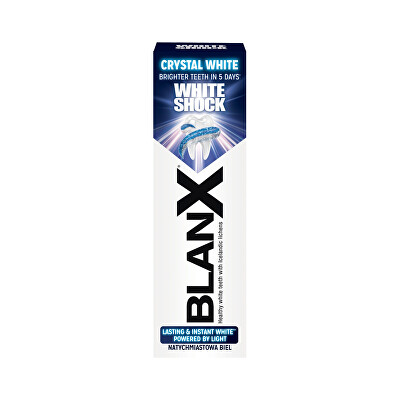 BlanX - Bieliaca zubná pasta White Shock Crystal White 75 ml