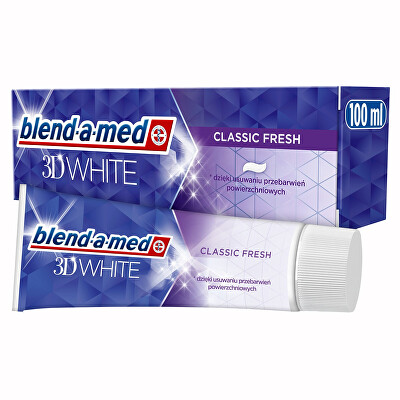 Blend-a-med - Bieliaca zubná pasta 3D White Classic Fresh 100 ml
